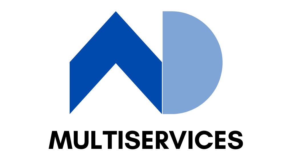 Le logo de la société AD Multiservices